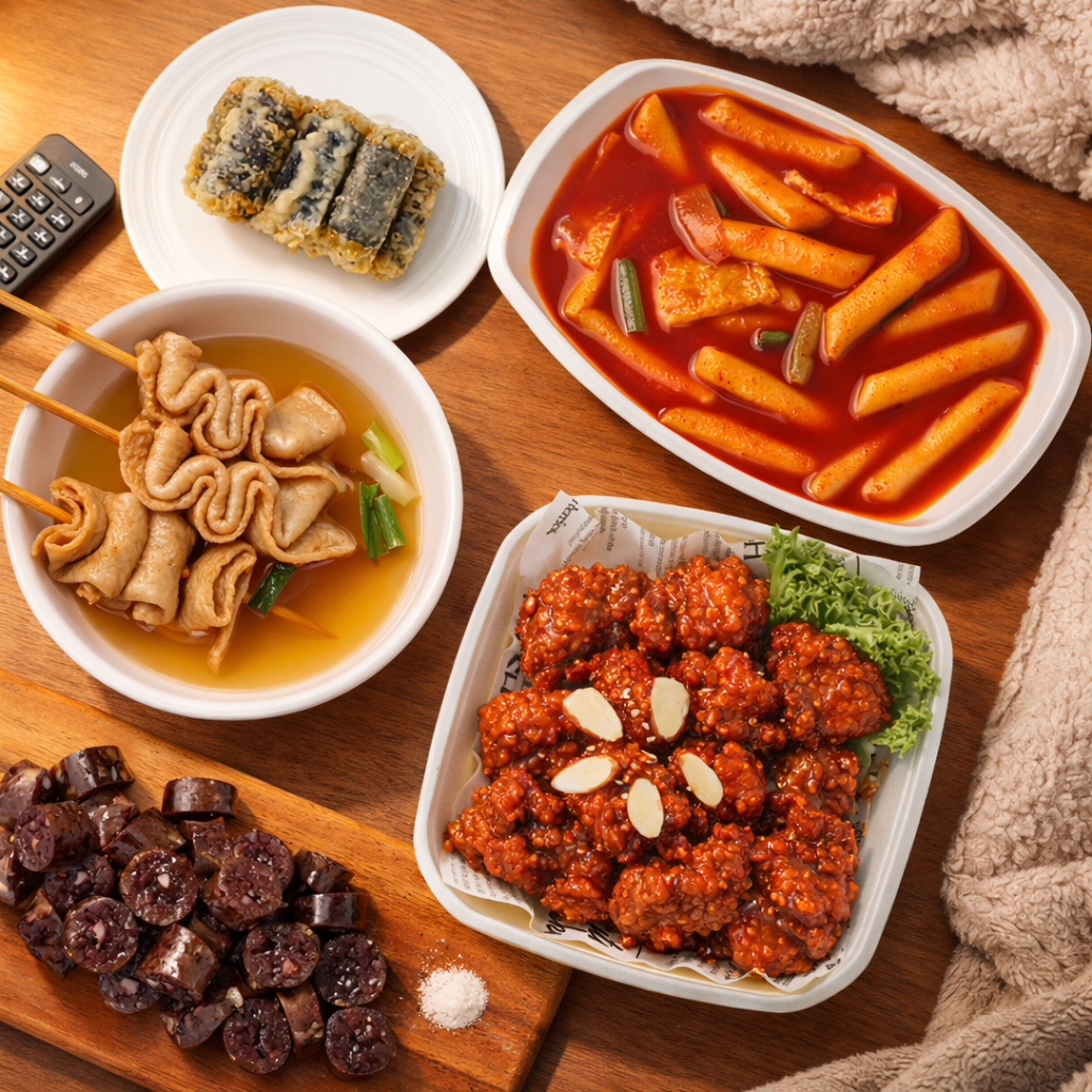 주말정주행분식세트
