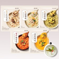 속편한 하루, 죽 5종&동치미 세트