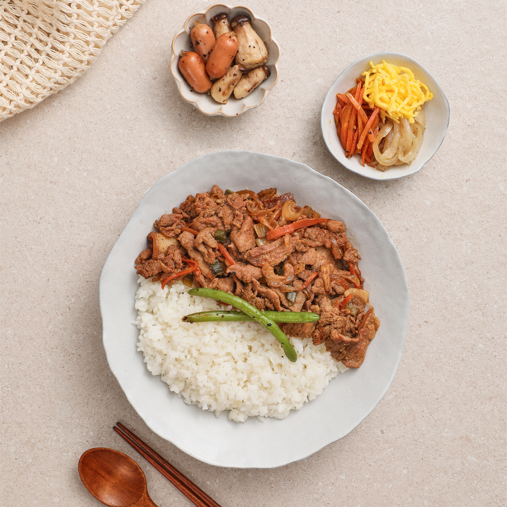 한돈간장불고기도시락(380g)
