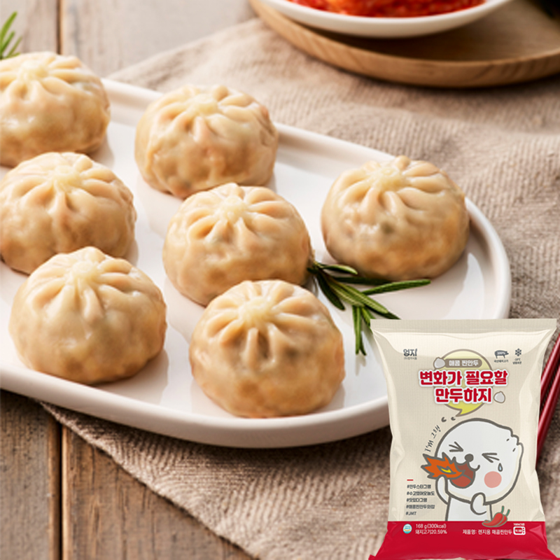 정성찐만두(6알/전자렌지) 2종