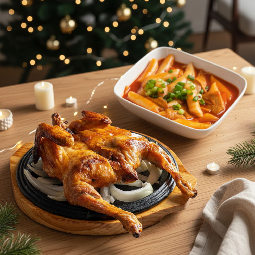 옛날통닭&떡볶이 세트