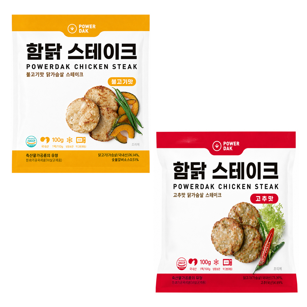 파워닭 함닭스테이크 1팩