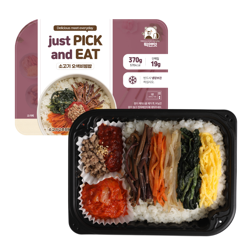 소고기오색비빔밥(370g)_도시락
